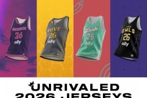  李月汝将参赛！Unrivaled女篮联赛发布新赛季各队球衣！