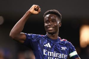  予取予求！职业生涯首次，萨卡单场比赛贡献5次中目标的射门